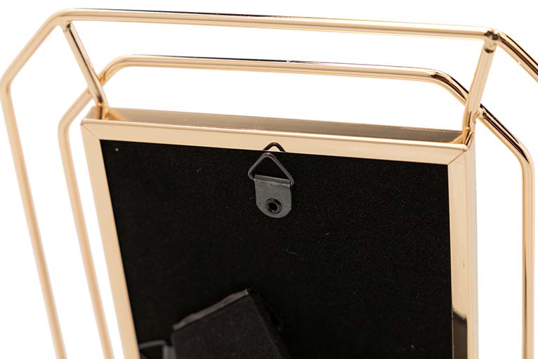 PORTAFOTOS METAL DORADO 13x18 CM