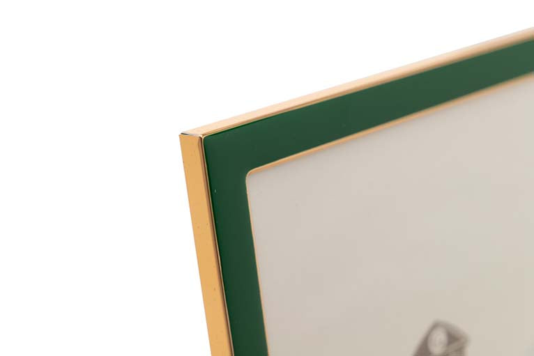 PORTAFOTOS METAL VERDE 15x20 CM