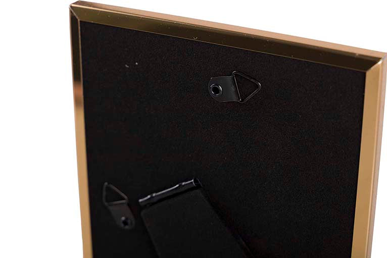 PORTAFOTOS METAL ROSA 10x15 CM