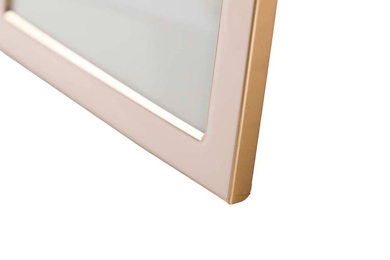 PORTAFOTOS METAL ROSA 13x18 CM