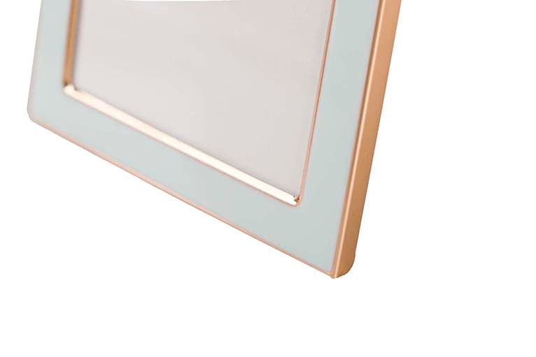 PORTAFOTOS METAL VERDE 10x15 CM