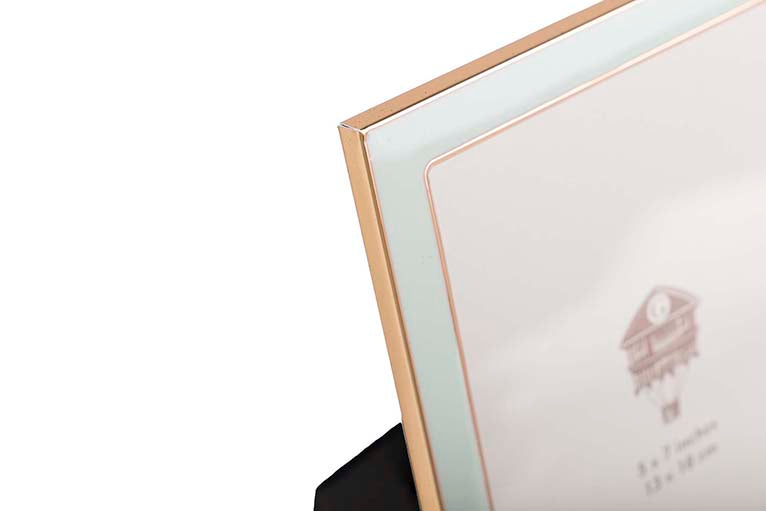 PORTAFOTOS METAL VERDE 13x18 CM