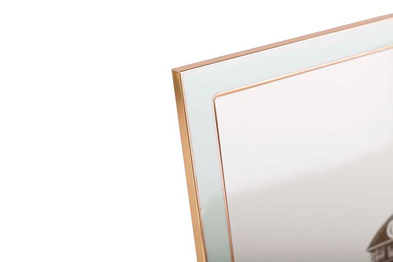 PORTAFOTOS METAL VERDE 20x25 CM