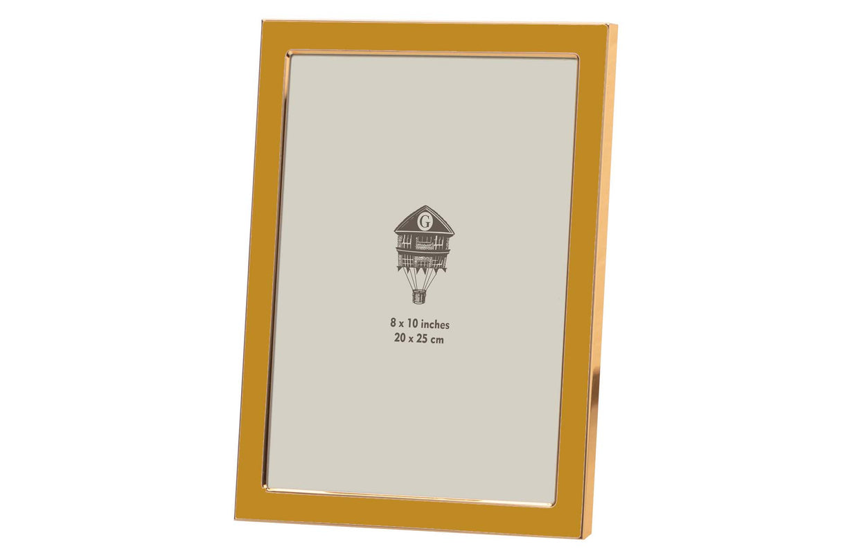 PORTAFOTOS METAL NARANJA 20x25 CM