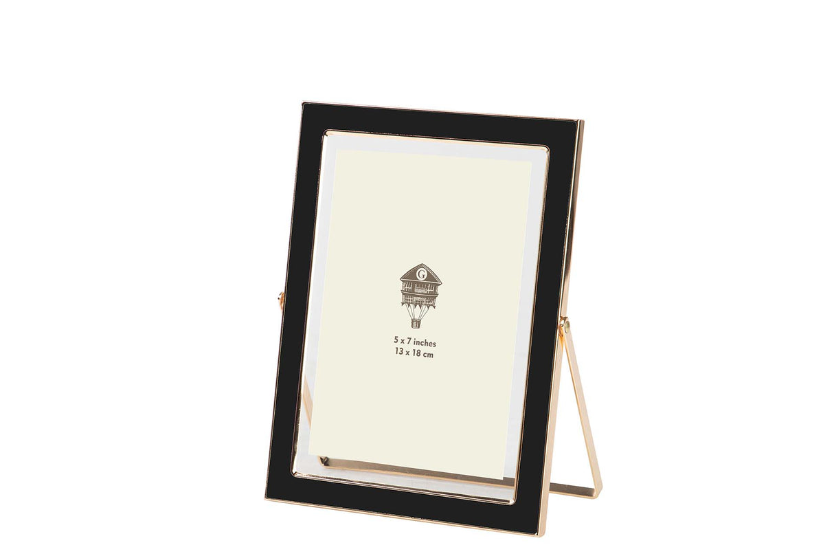 PORTAFOTOS METAL NEGRO 13x18 CM