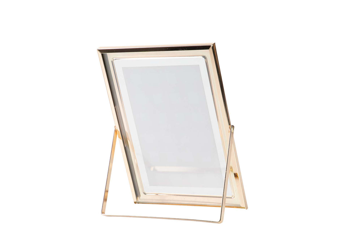 PORTAFOTOS METAL AZUL 13x18 CM