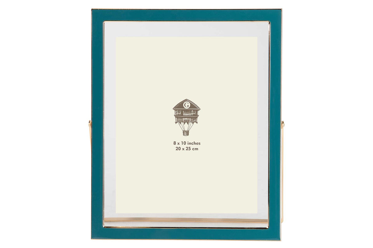 PORTAFOTOS METAL AZUL 20x25 CM