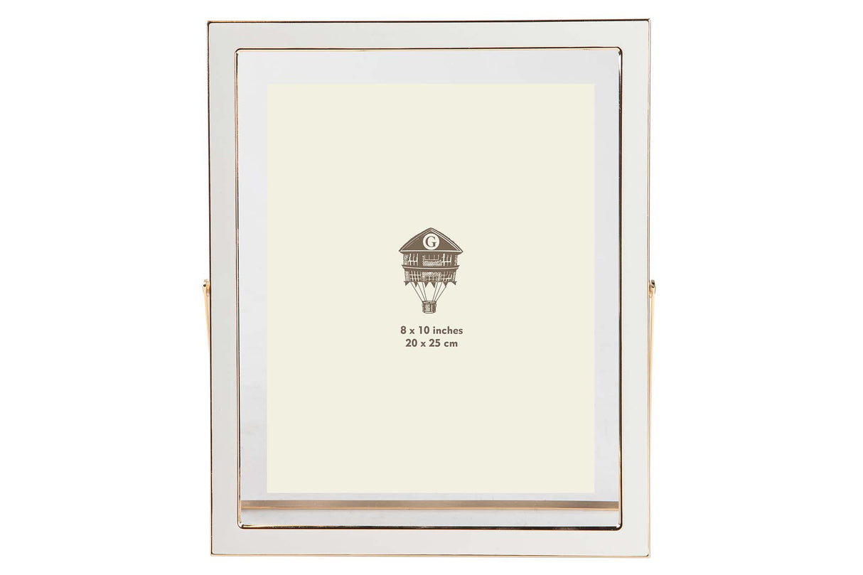 PORTAFOTOS METAL BLANCO 20x25 CM