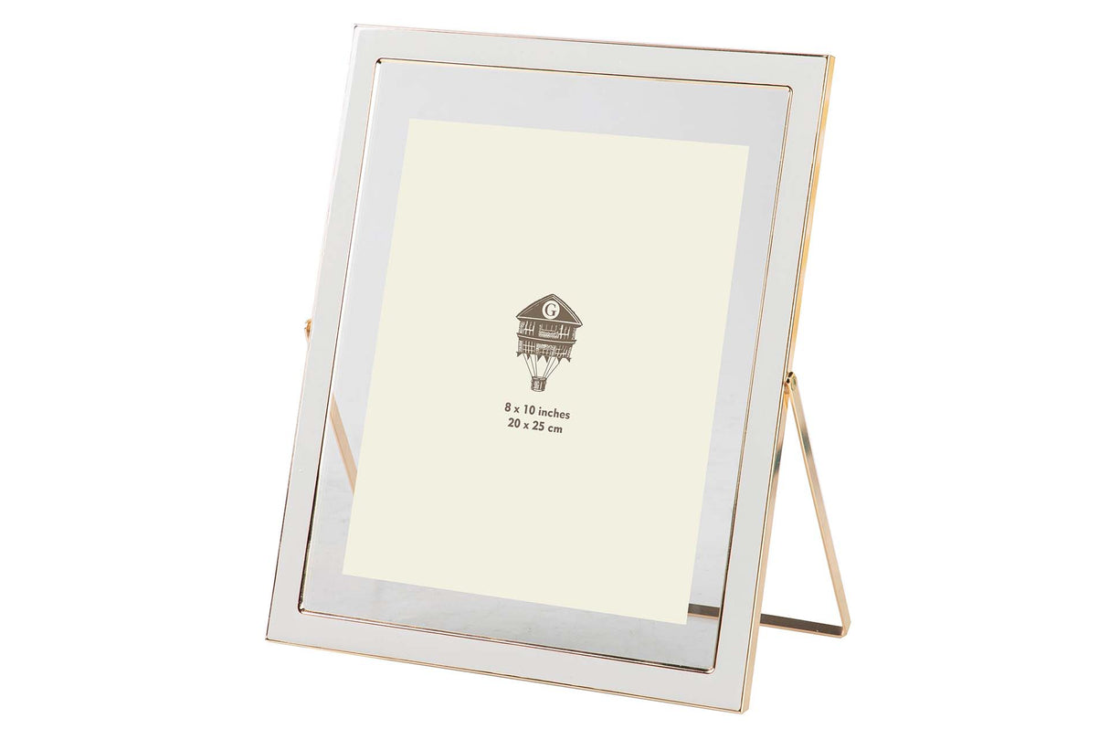 PORTAFOTOS METAL BLANCO 20x25 CM