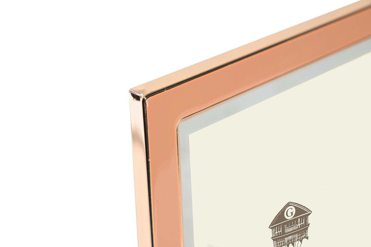 PORTAFOTOS METAL ROSA 13x18 CM