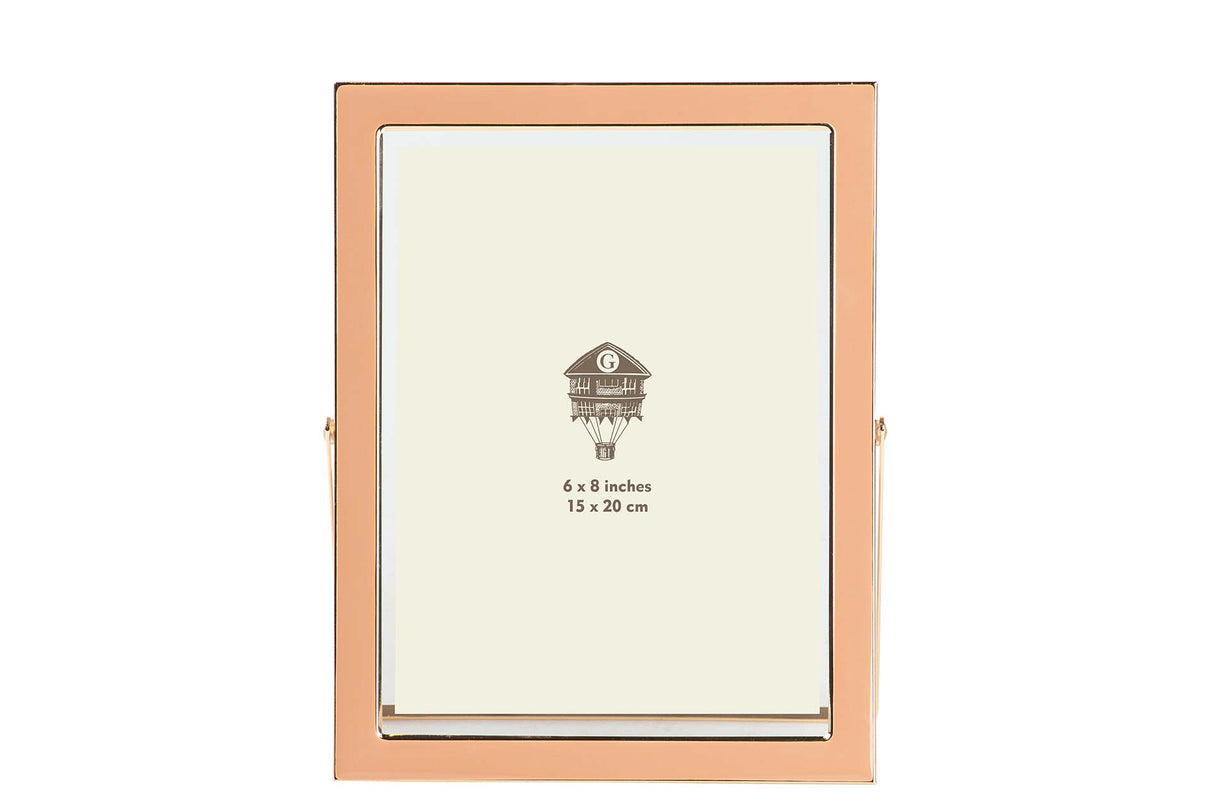 PORTAFOTOS METAL ROSA 15x20 CM