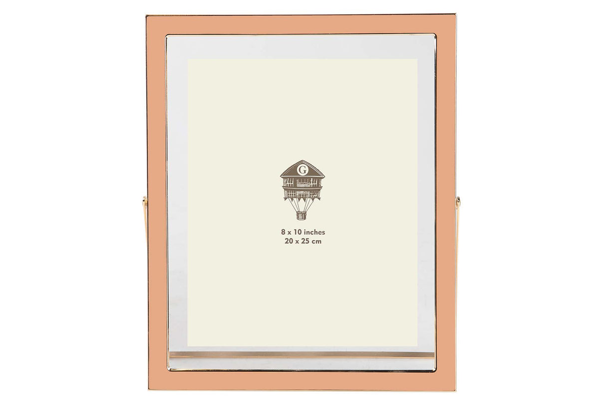 PORTAFOTOS METAL ROSA 20x25 CM