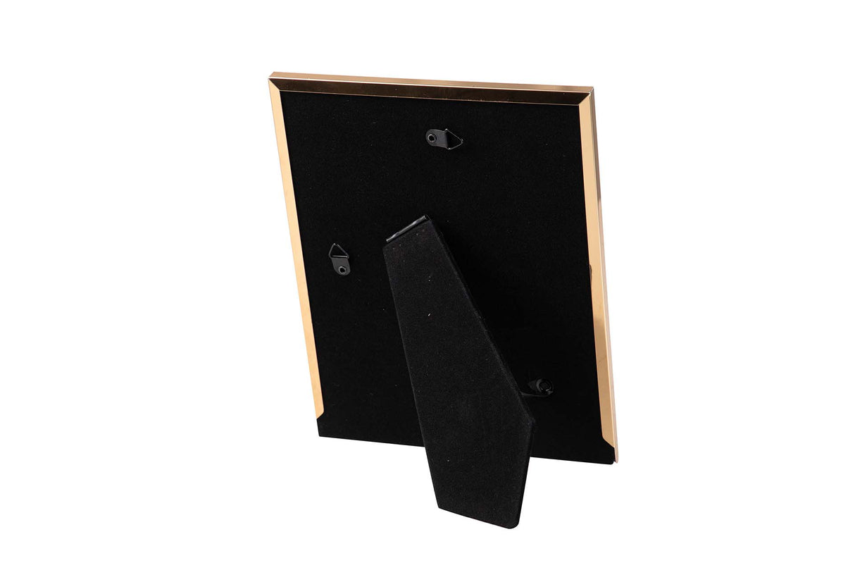 PORTAFOTOS METAL BEIGE 15x20 CM