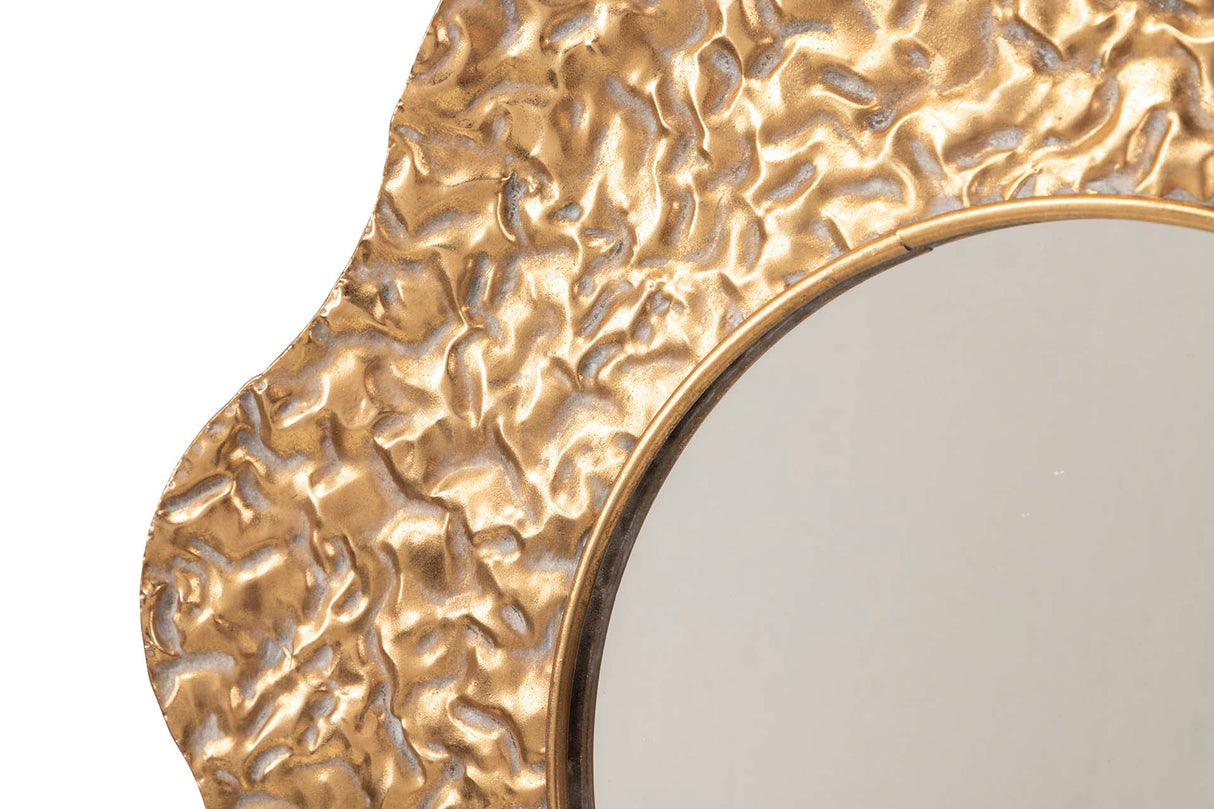 ESPEJO METAL DORADO 71x4x74 CM