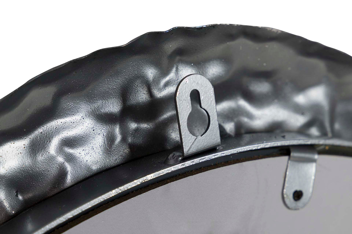 ESPEJO METAL PLATEADO 53x3x53 CM