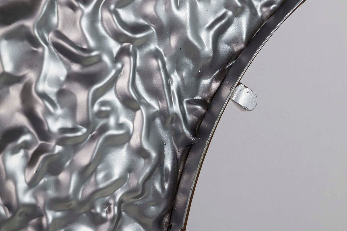 ESPEJO METAL PLATEADO 71x4x74 CM