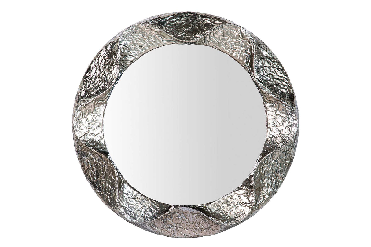 ESPEJO METAL PLATEADO 104x7x104 CM