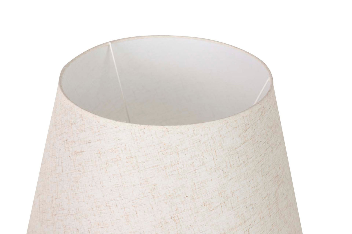 Graue Keramik -Desktop -Lampe 40x40x65 cm