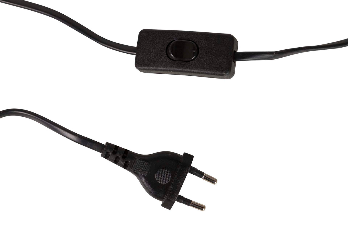 Graue Keramik -Desktop -Lampe 40x40x65 cm