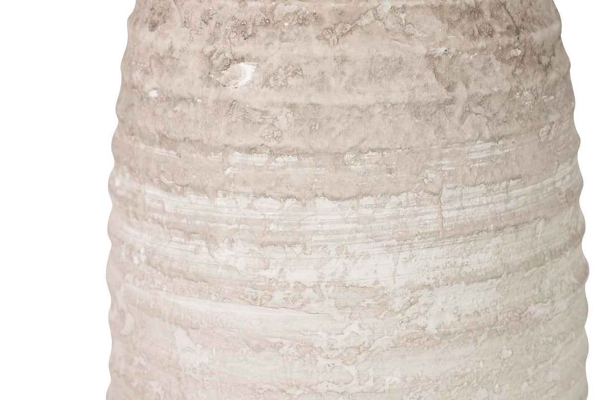 Lampada per gonna in ceramica grigia 40x40x75 cm