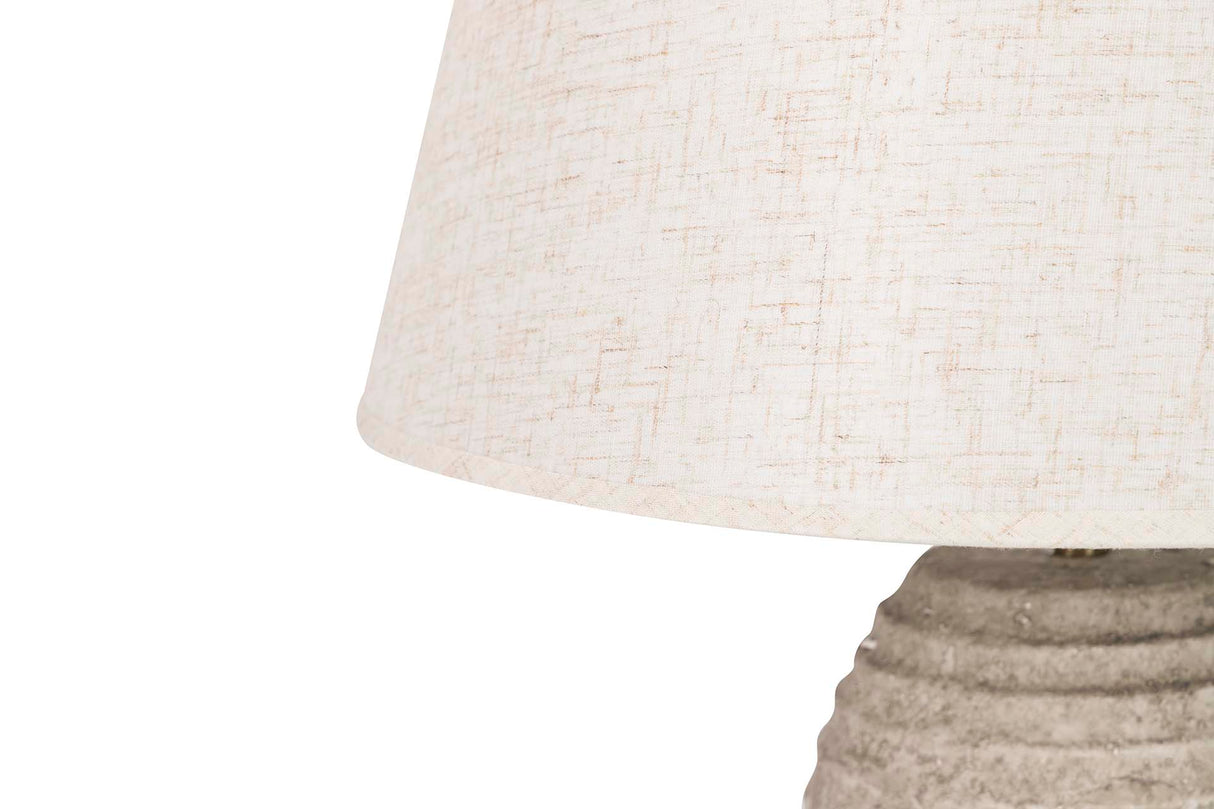 Lampada per gonna in ceramica grigia 40x40x75 cm