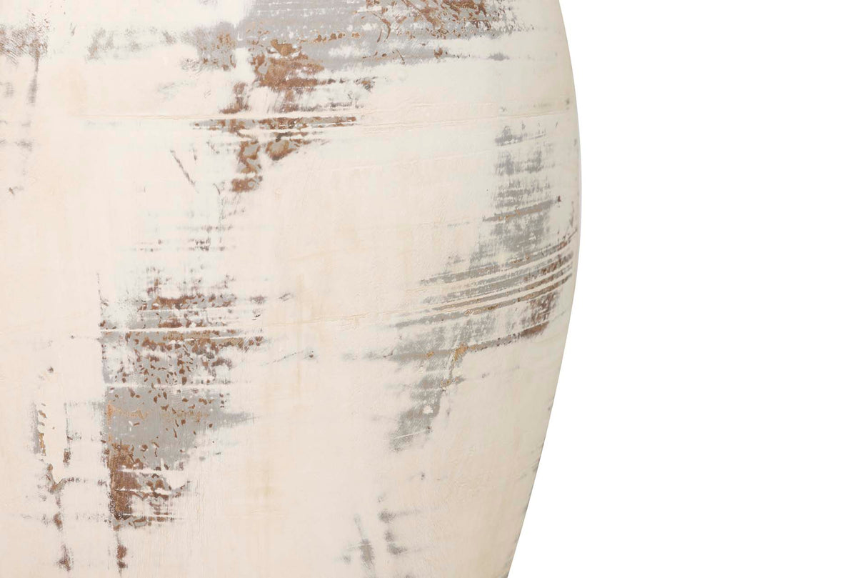 Graue Keramik -Lampe 40x40x68 cm