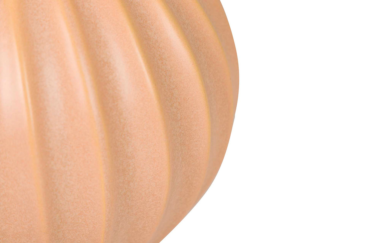 Lampada da scrivania in ceramica arancione 30x30x50 cm