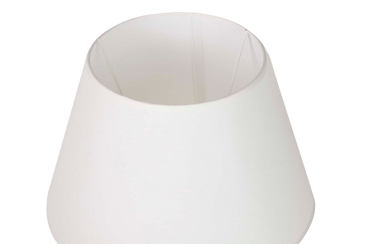 Lampada da scrivania in ceramica arancione 30x30x50 cm