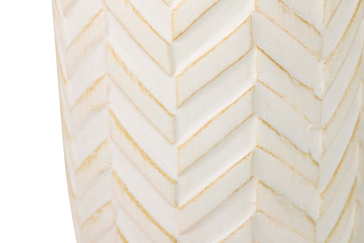 Beige 28x28x42 cm Keramikschreibtischlampe