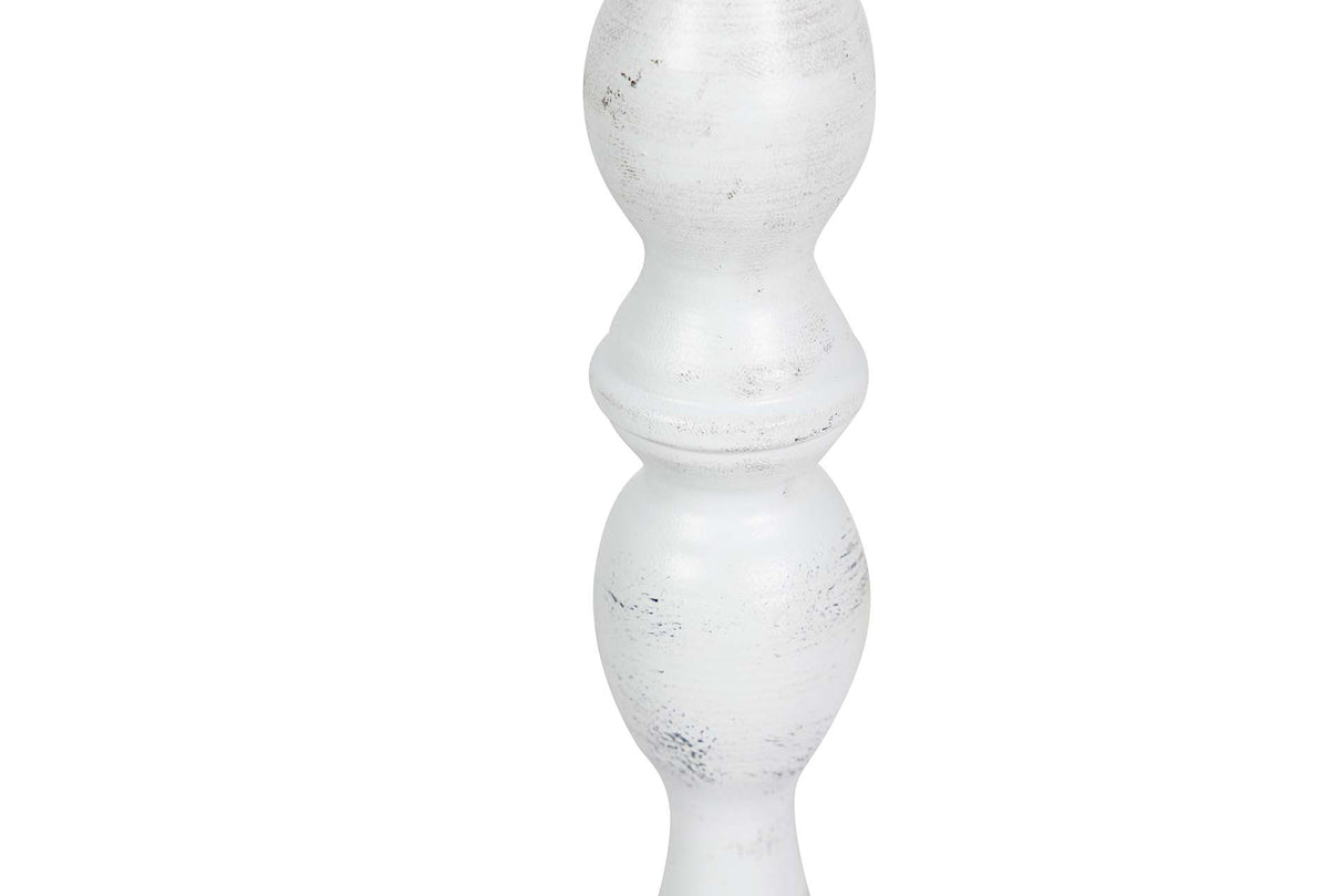 LAMPARA DE SOBREMESA METAL GRIS 23x23x50 CM