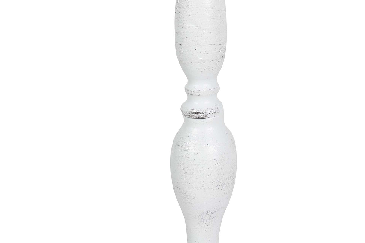 LAMPARA DE SOBREMESA METAL GRIS 23x23x49 CM