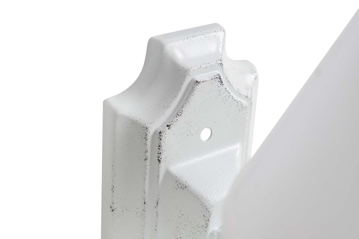 APLIQUE DE PARED METAL GRIS 27x20x26 CM