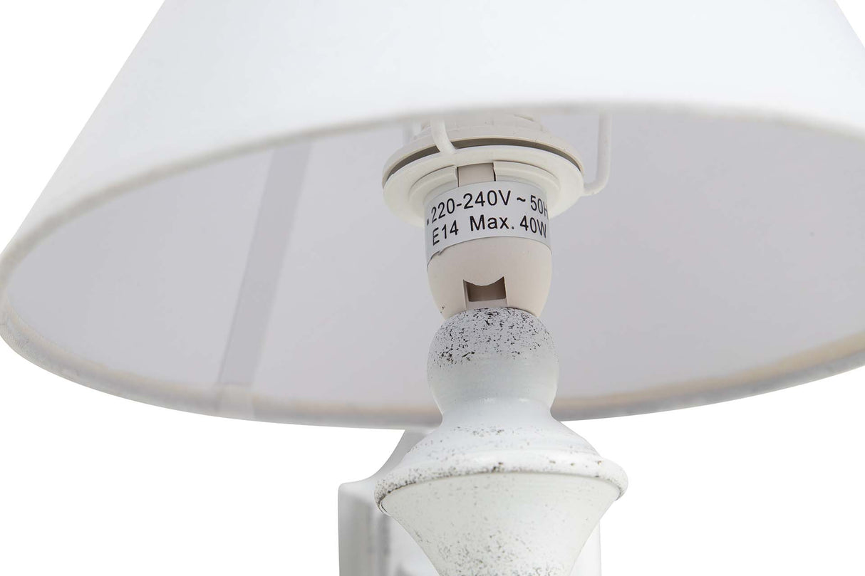 APLIQUE DE PARED METAL GRIS 27x20x26 CM