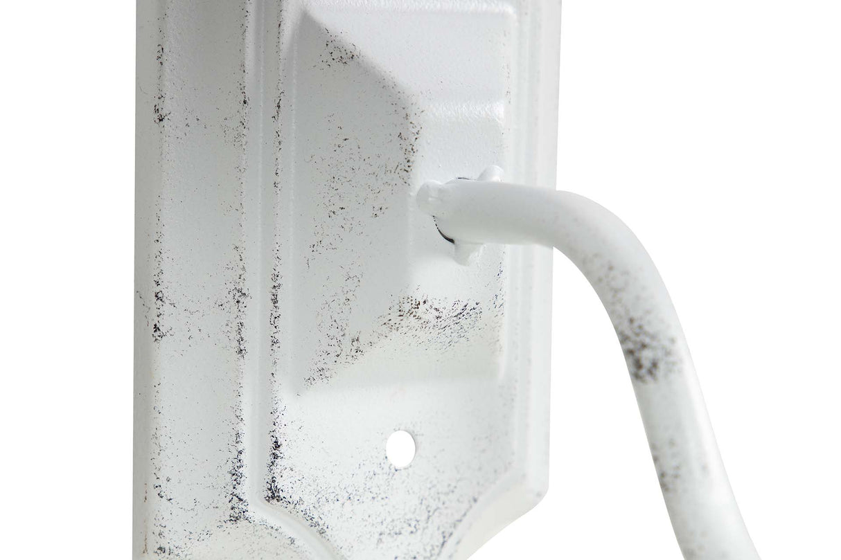 APLIQUE DE PARED METAL GRIS 27x20x26 CM