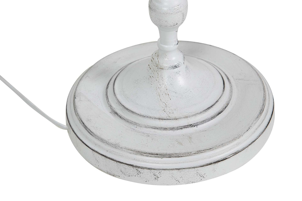 LAMPARA DE PIE METAL GRIS 38x38x150 CM