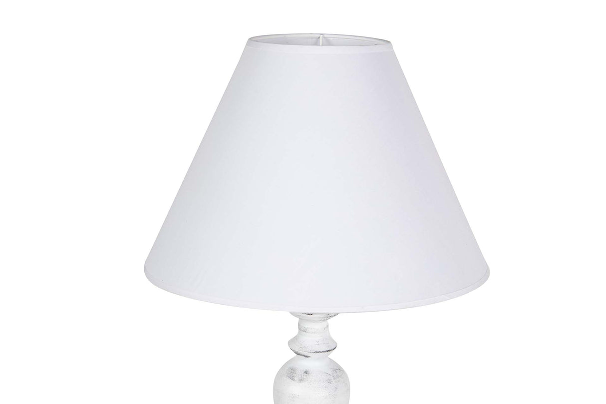 LAMPARA DE PIE METAL GRIS 38x38x155 CM