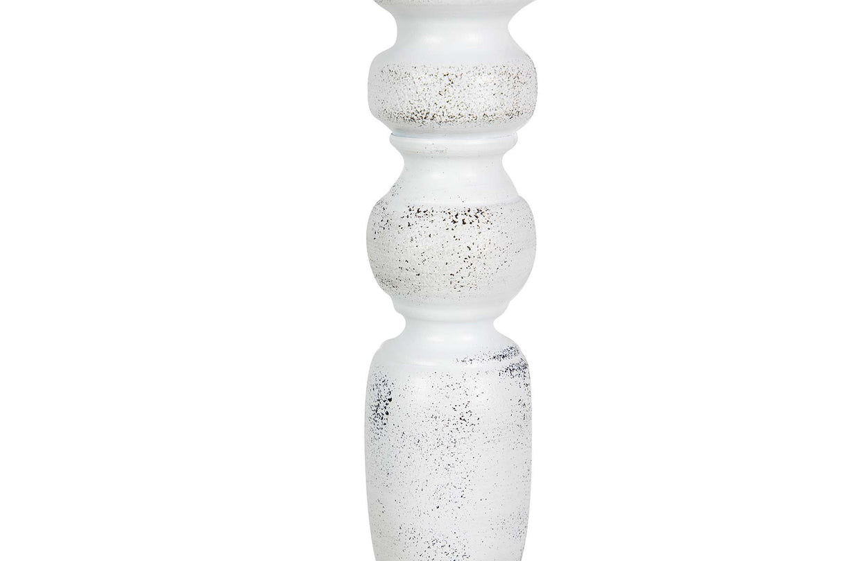 LAMPARA DE PIE METAL GRIS 38x38x155 CM