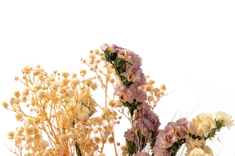 BOUQUET FLORES SILVERESTRES PRESERVADAS 26x15x43CM