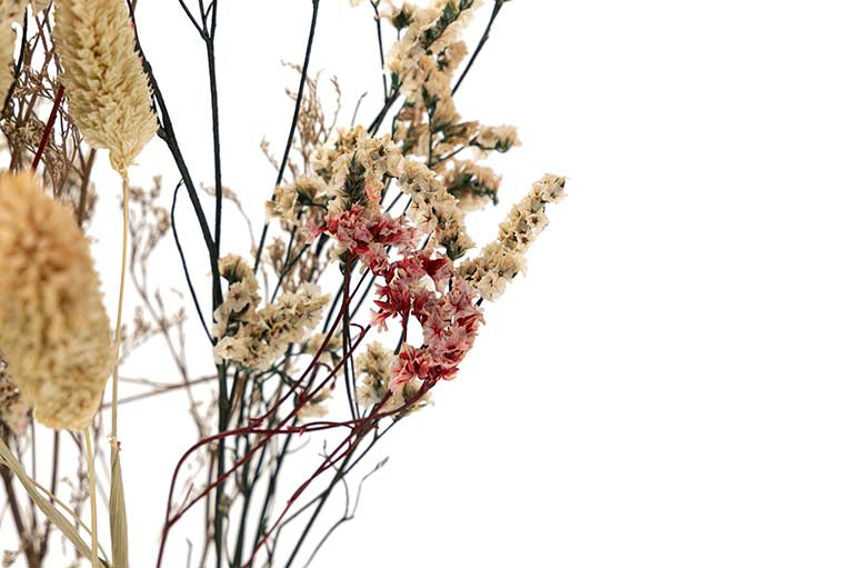 BOUQUET FLORES SILVERESTRES PRESERVADAS 26x15x43CM