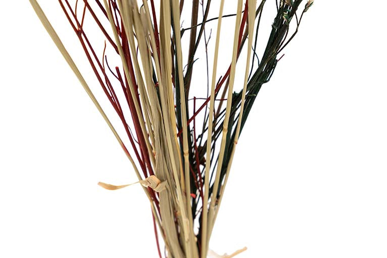 BOUQUET FLORES SILVERESTRES PRESERVADAS 26x15x43CM