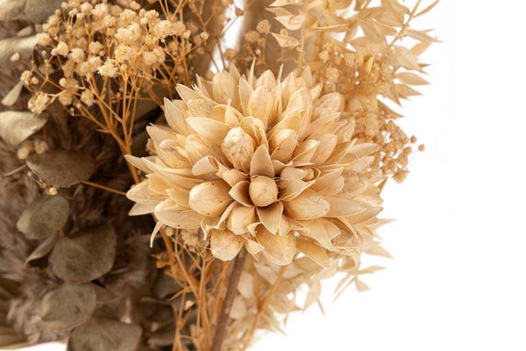 BOUQUET FLORES SILVERESTRES PRESERVADAS 26x15x43CM