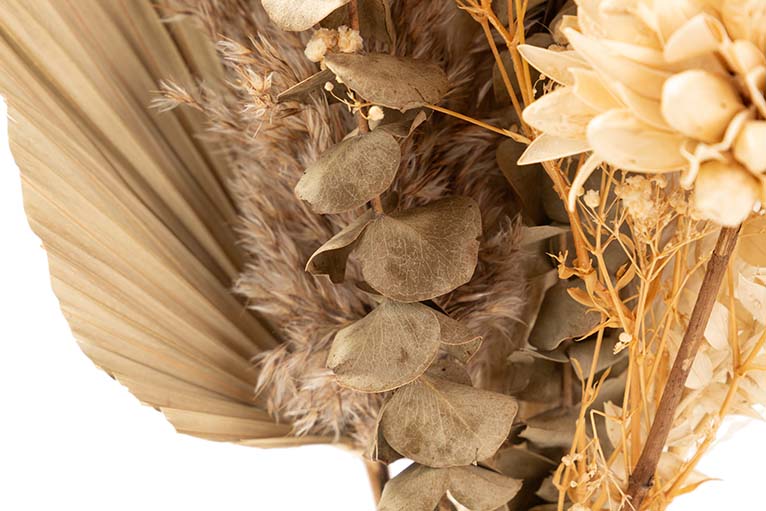 BOUQUET FLORES SILVERESTRES PRESERVADAS 26x15x43CM