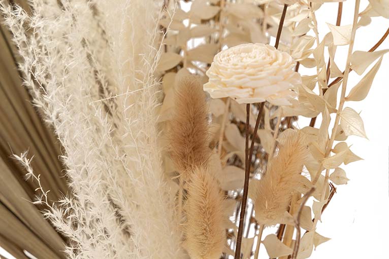 BOUQUET FLORES SILVERESTRES PRESERVADAS 26x15x43CM