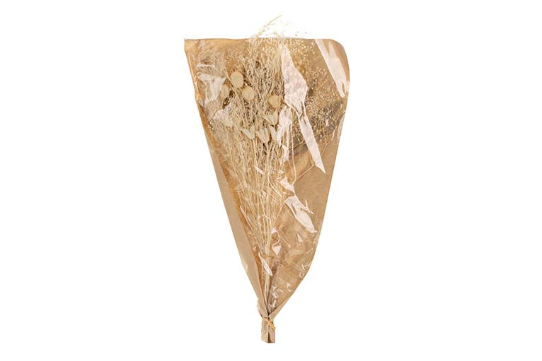 BOUQUET FLORES SILVERESTRES PRESERVADAS 26x15x43CM