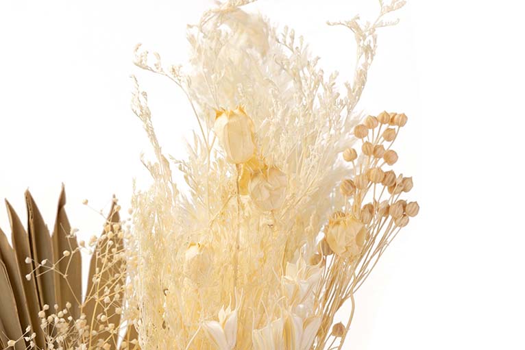 BOUQUET FLORES SILVERESTRES PRESERVADAS 26x15x43CM