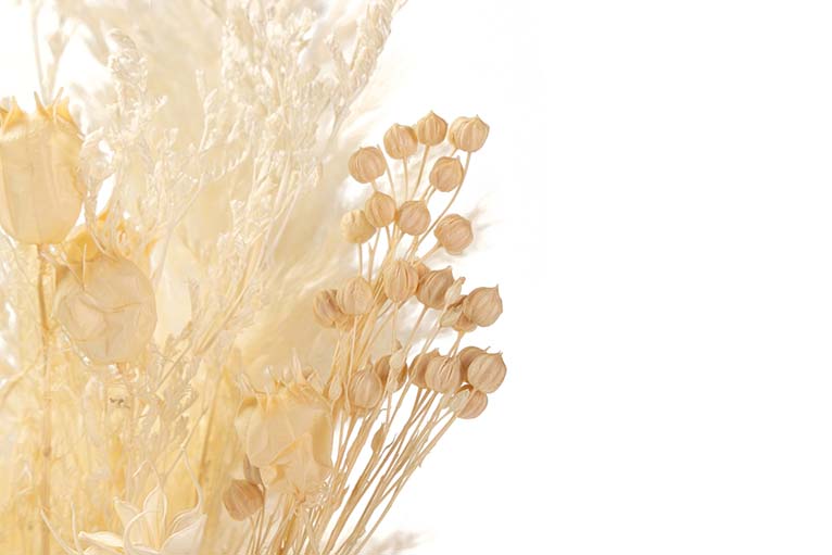 BOUQUET FLORES SILVERESTRES PRESERVADAS 26x15x43CM