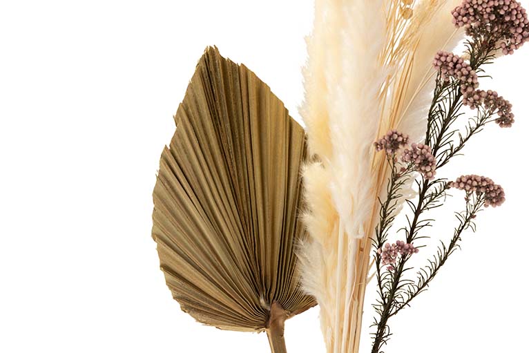 BOUQUET FLORES SILVERESTRES PRESERVADAS 26x15x43CM