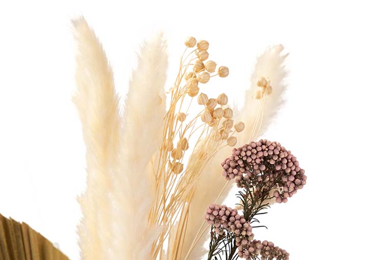 BOUQUET FLORES SILVERESTRES PRESERVADAS 26x15x43CM