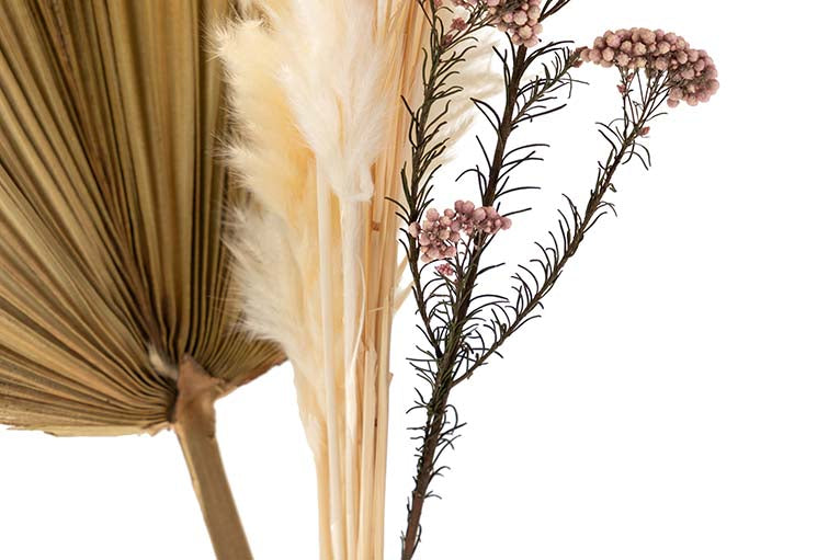 BOUQUET FLORES SILVERESTRES PRESERVADAS 26x15x43CM