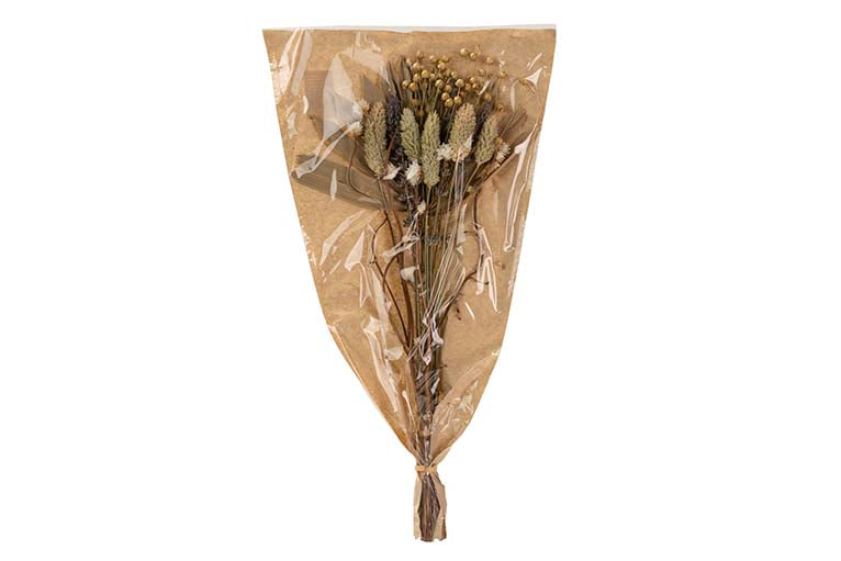 BOUQUET FLORES SILVERESTRES PRESERVADAS 26x15x43CM